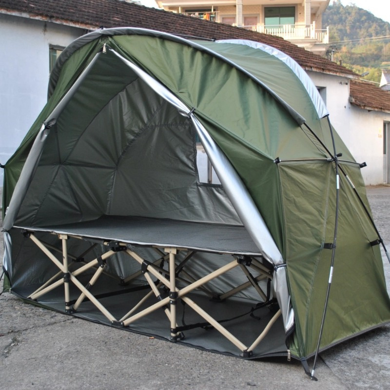 

Single Person Outdoor Tent, Waterproof Oxford Fabric, Fiberglass Pole, Easy Setup, Compact And Portable Camping Shelter