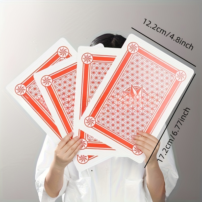 

54pcs/set Extra Large Playing Cards, Huge Wedding Large Model ,