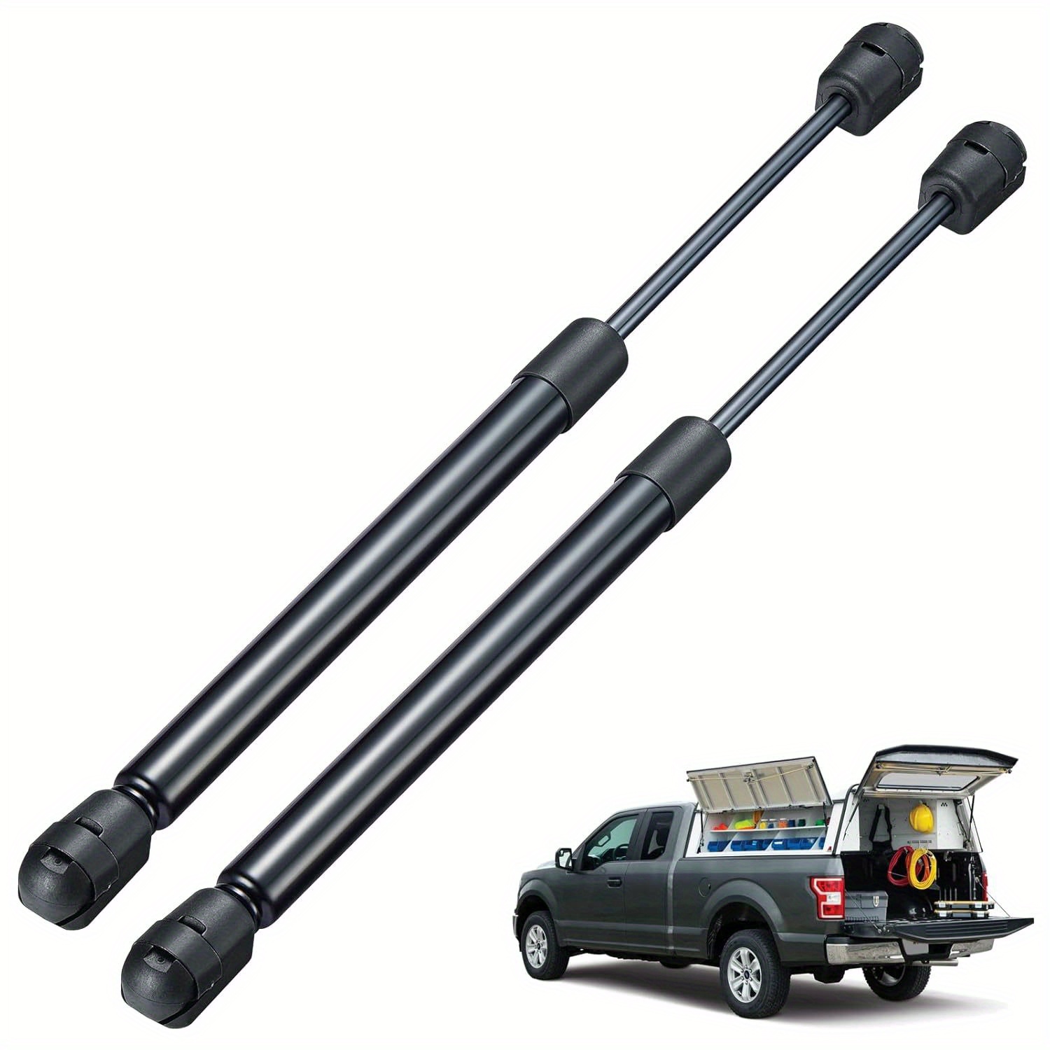 TEMU Set Of -inch Gas Struts With A Lifting Capacity Of 20 Lbs (89n) Designed For Use With Leer Rear Windows, Cabinet Doors, Outdoor Bench Lids, Toolboxes, And Boat Lids, Ideal For Camping Gear .