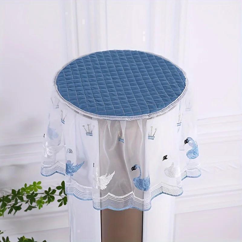 versatile lace fabric dust cover for air fryers kitchen appliances   no power needed details 3