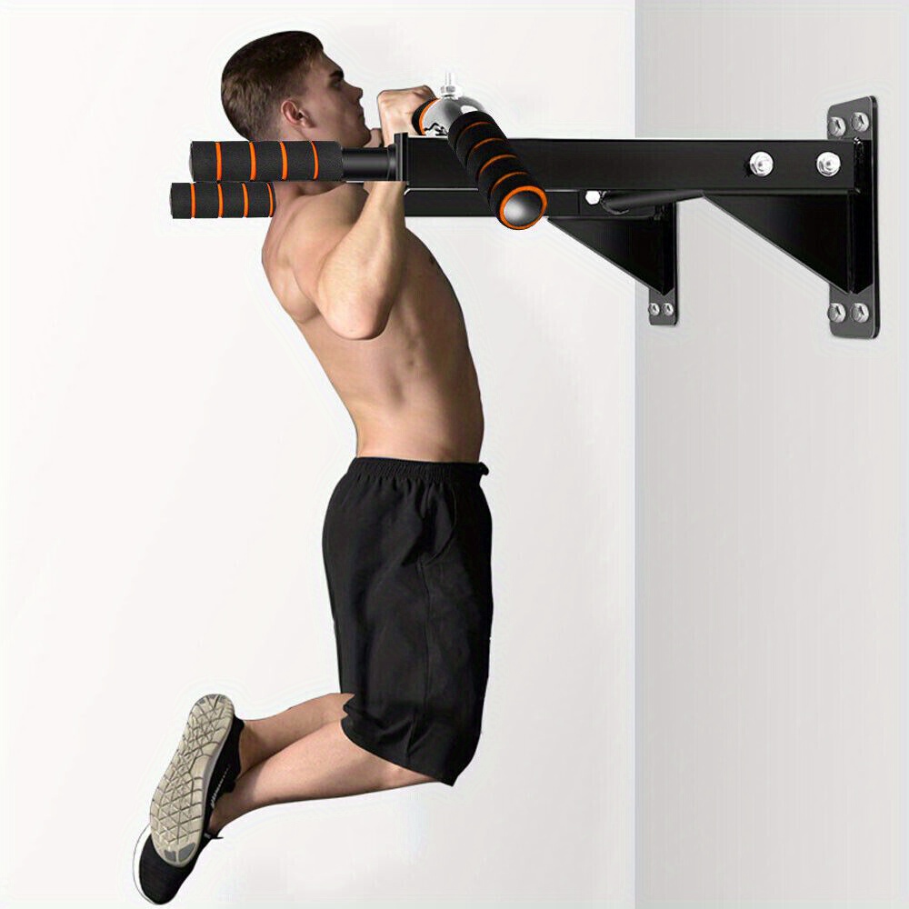 Image of Multi-grip Pull-up Bar Wall Mount - Door Bar Horizontal Bar For Effective Training - Pull-up Bar For Home And Gym