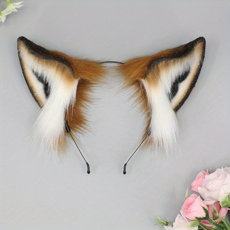 

Fur Ear Headband - Adorable Cosplay Accessory For , For Halloween & Parties