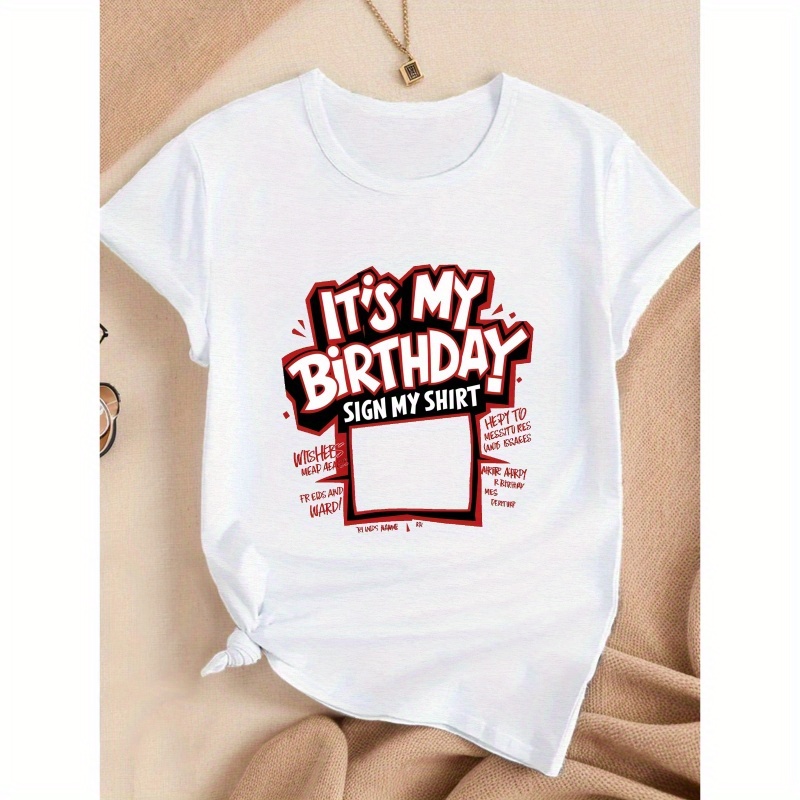 

Celebration It S My Birthday Women's T-shirt