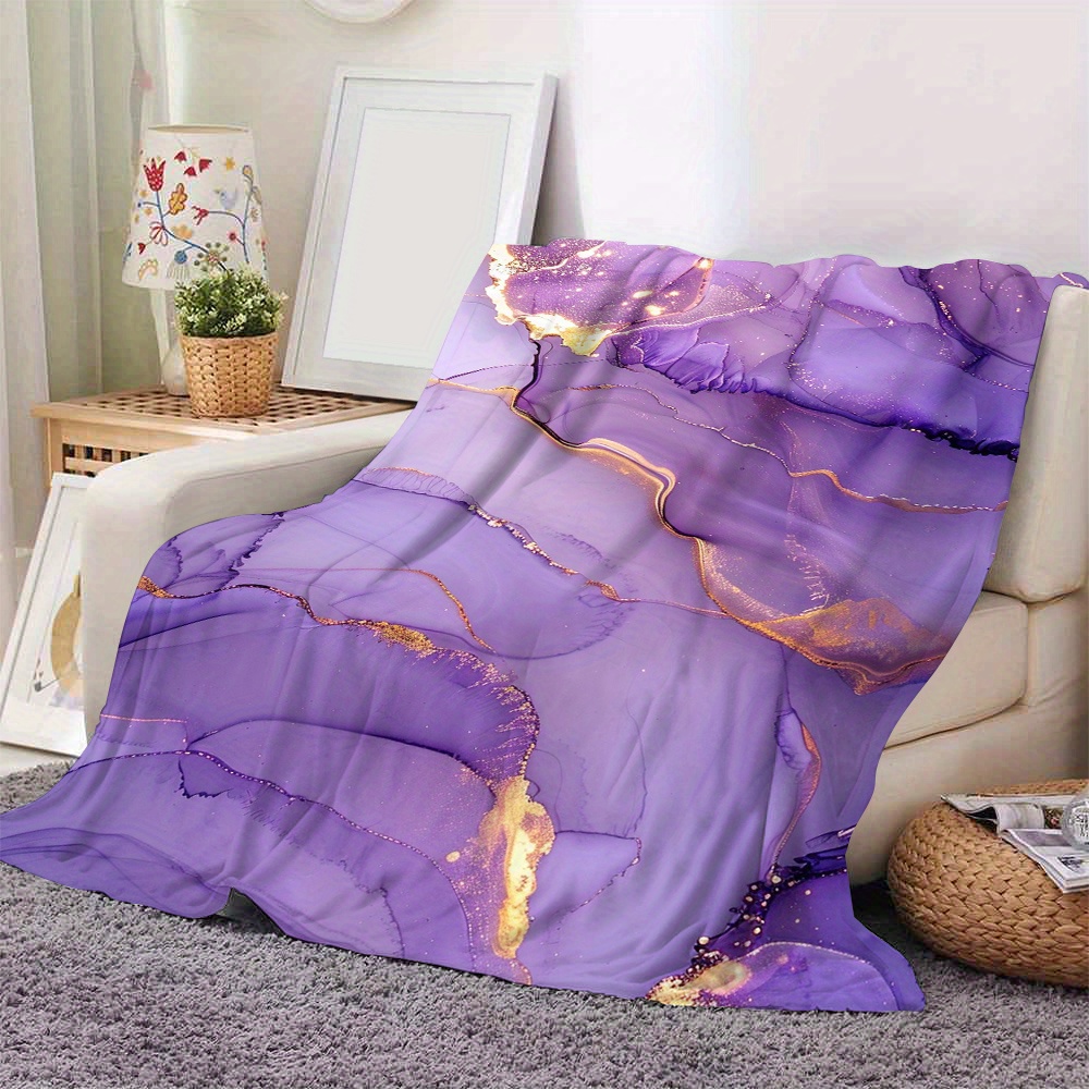 contemporary purple design flannel fleece Temu Ireland