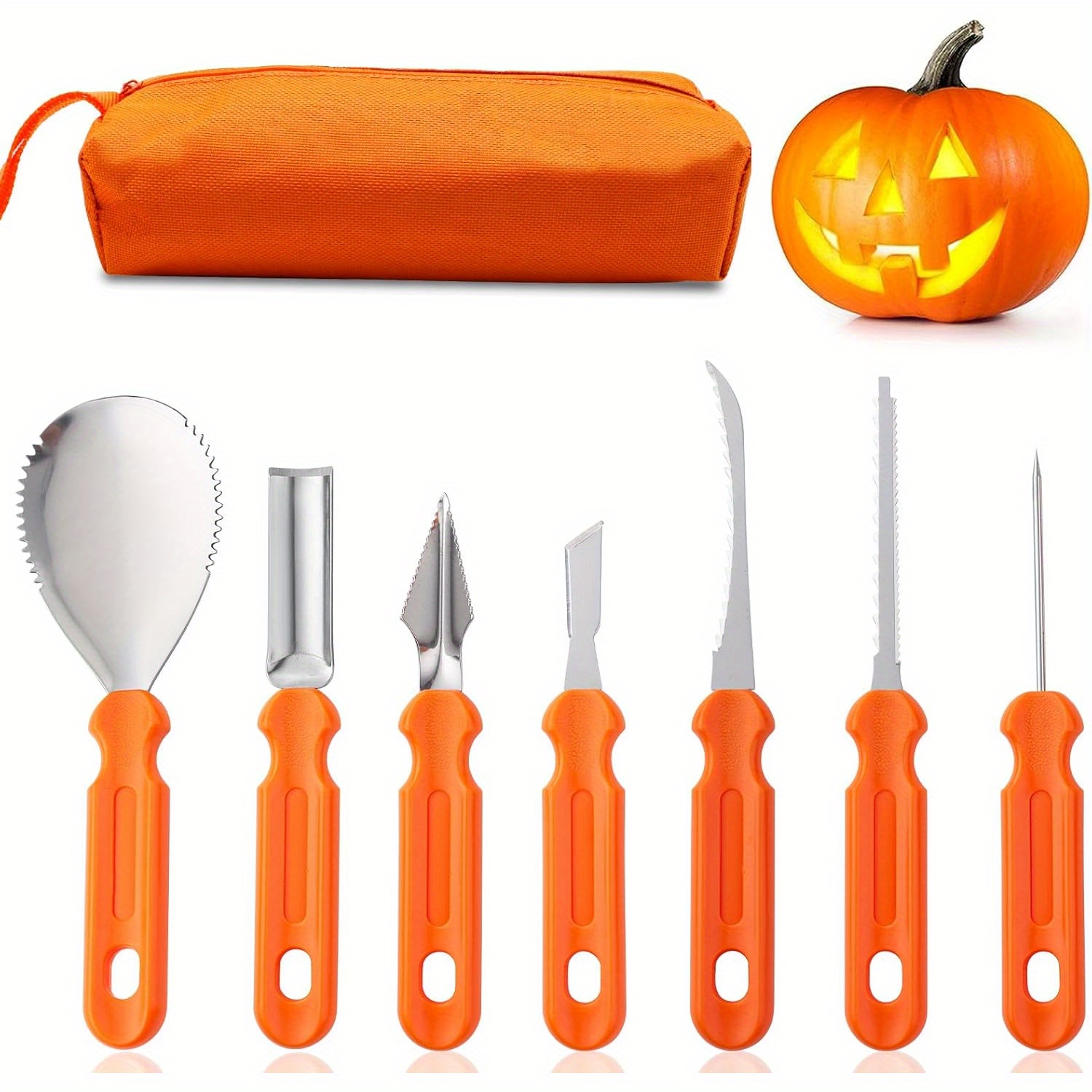 Buy Pupkin Carving ,4 Pieces Professional Pupkin Carving Kit