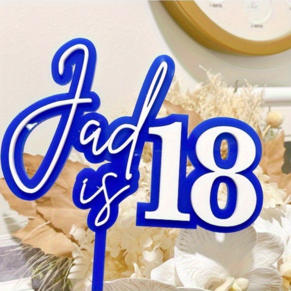 

- , Personalized & Age For , Decor, No Needed