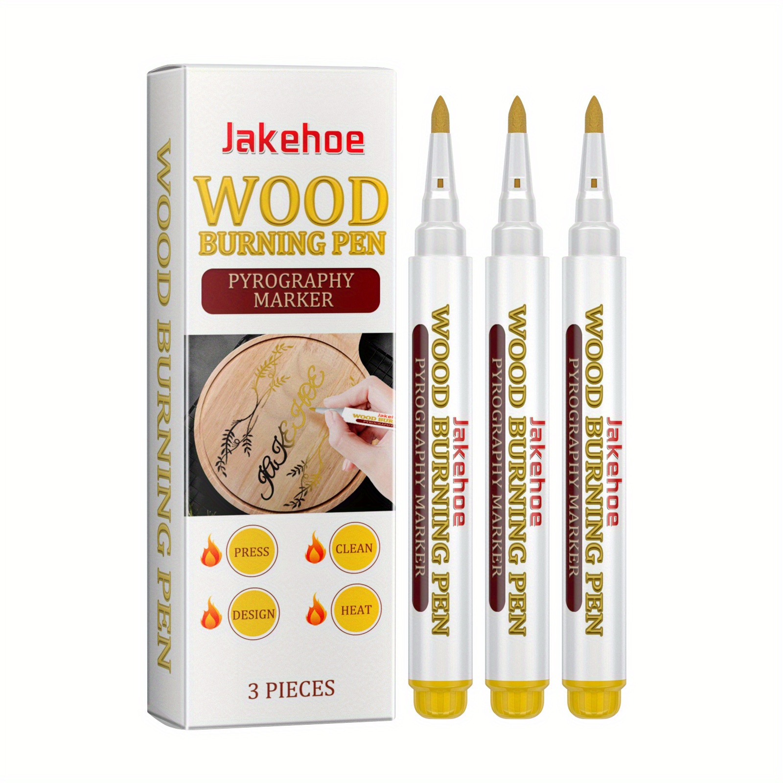 

Jakehoe Wood Burning Pen - And Make Woodworking Creation More Interesting