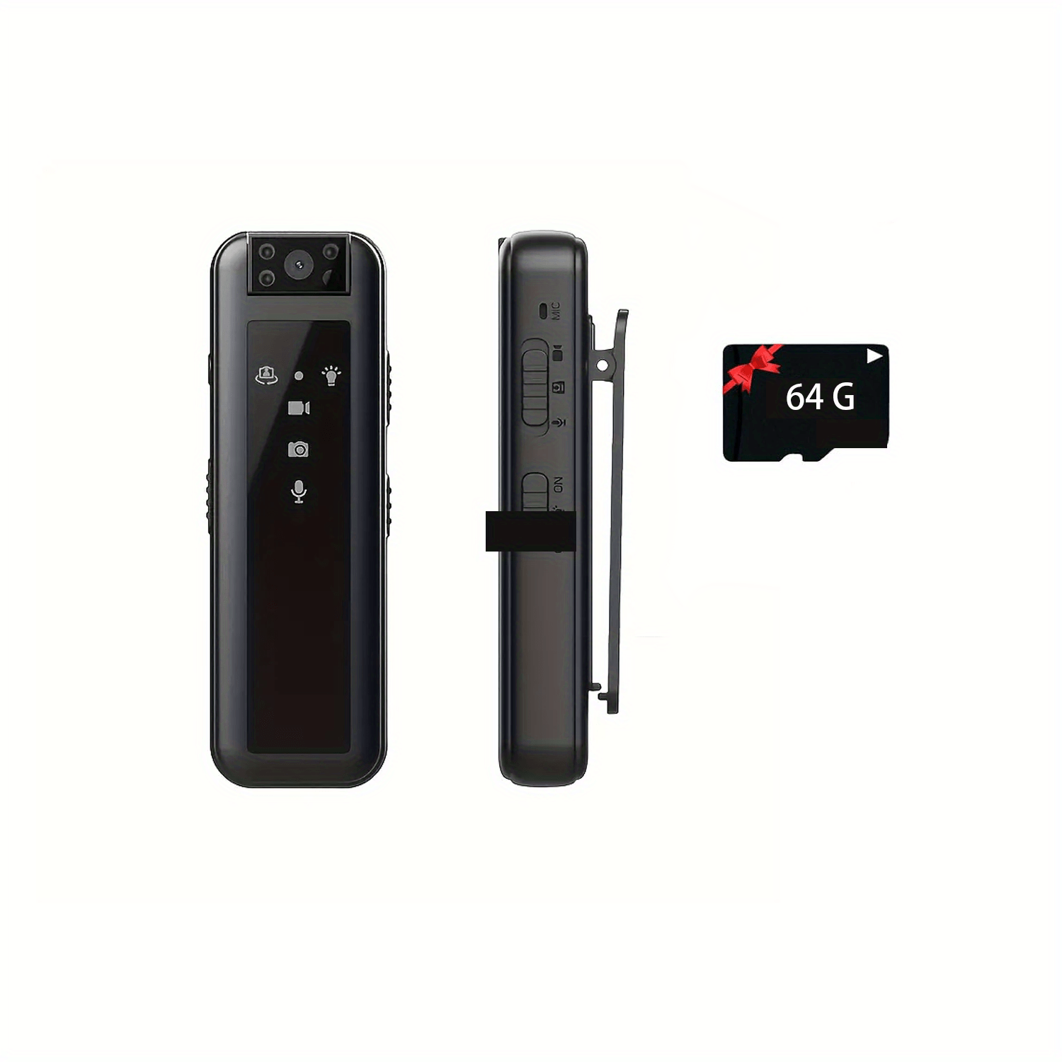 Upgraded 1080p Hd Video Recorder ° Rotatable Lens - Temu