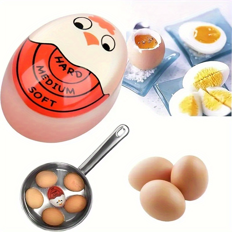 

Compact Timer With Color-changing & Warm Indicators - & Meal Prep, No Batteries Required, Egg Timer, Color Changing, Warm,