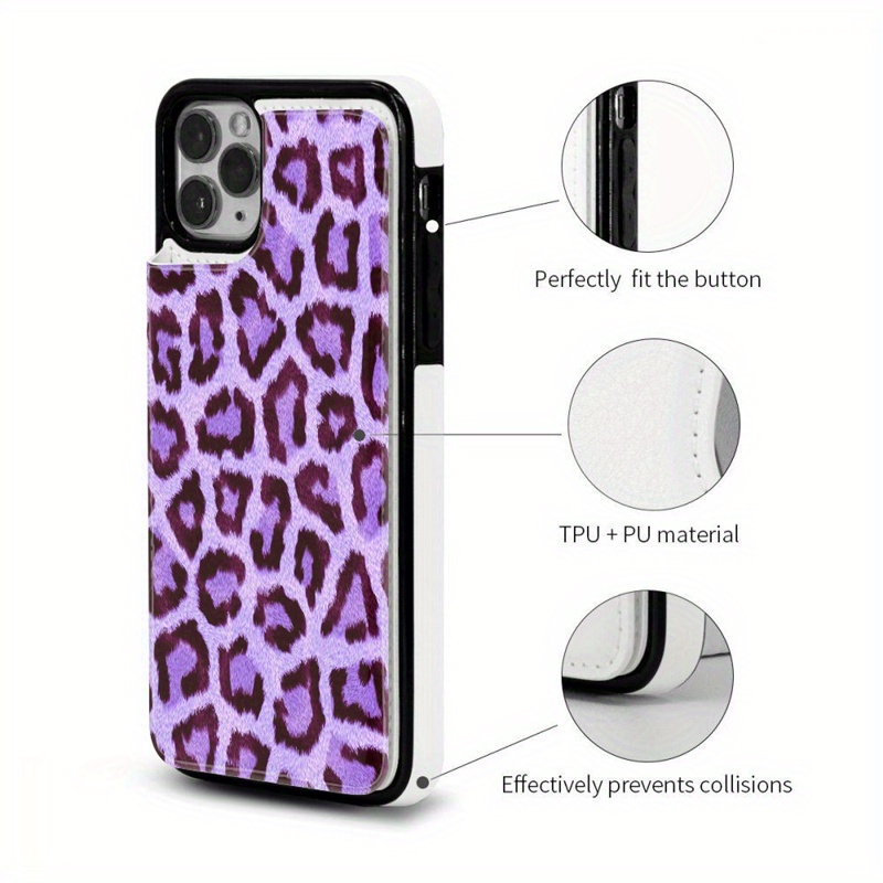 Personalized Unique Leopard Pattern Cell Phone Basic Cases - Temu