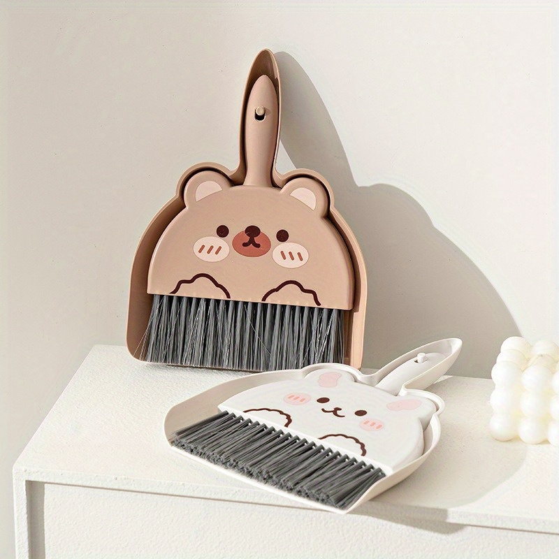 small mop dustpan set household desktop   sweeping garbage shovel pet mini broom details 0