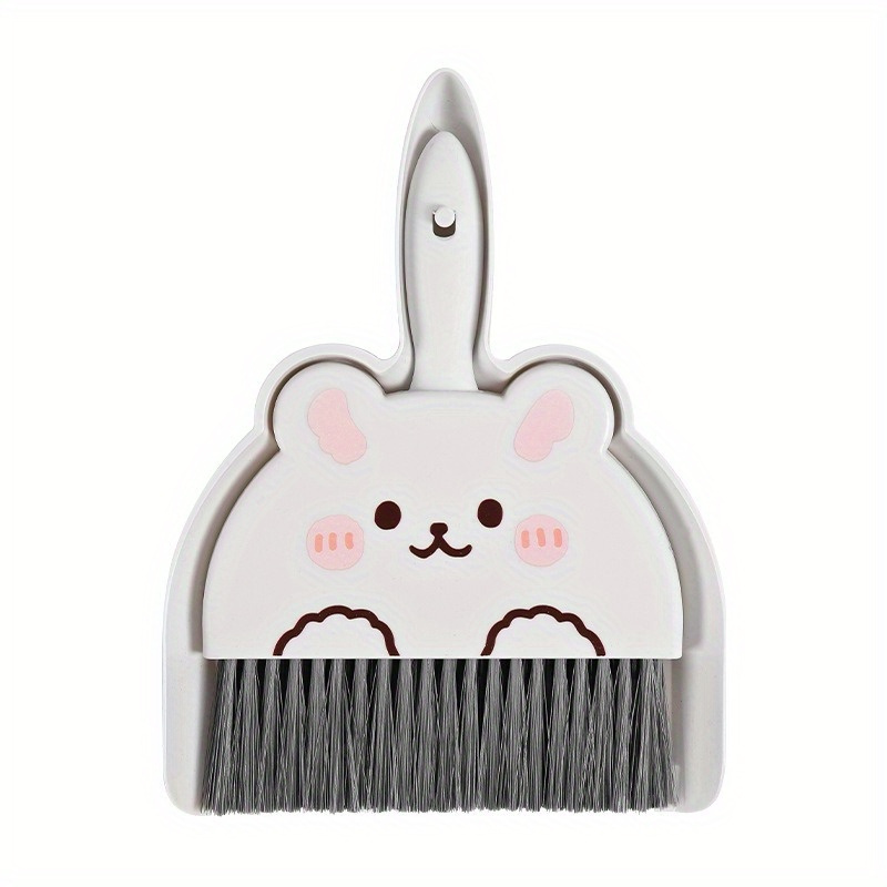 small mop dustpan set household desktop   sweeping garbage shovel pet mini broom details 5