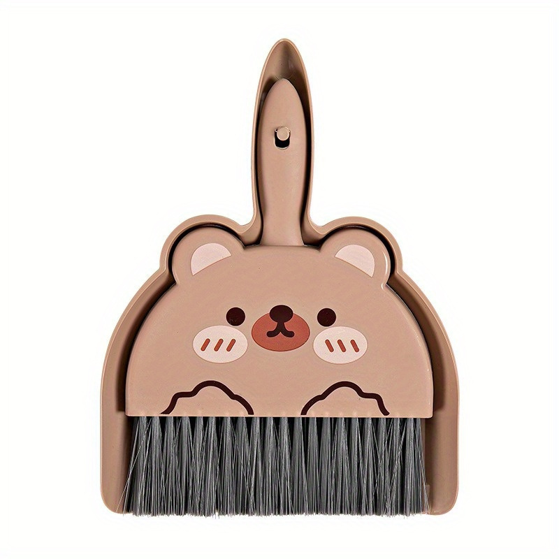 small mop dustpan set household desktop   sweeping garbage shovel pet mini broom details 6