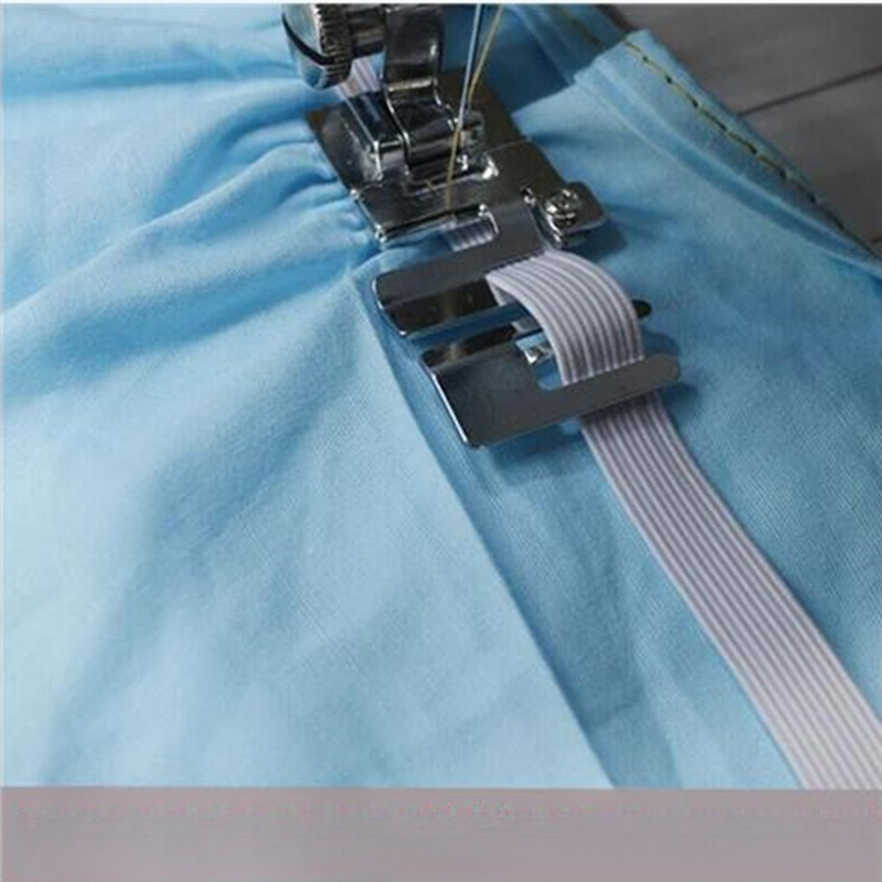 

Cord Band Fabric Stretch Hem Sewing Machine Accessory Foot - Narrow Rolled Hem Attachment