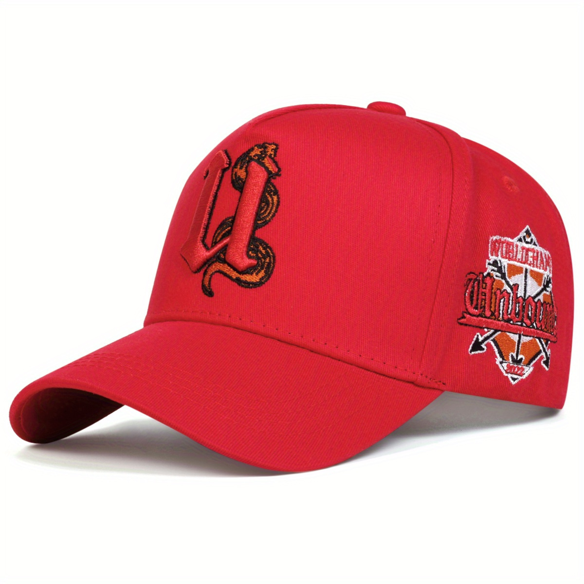 Unisex Adjustable Red Baseball Cap with Lightweight Polyester 13th Airborne Division Veteran Adjustable Baseball Cap  main image 4