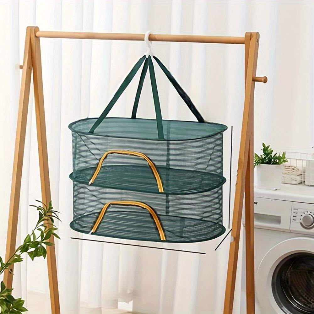 popular   multi specification foldable drying rack portable breathable   with zipper net dryer for shrimp fish fruits and vegetables drying racks details 5