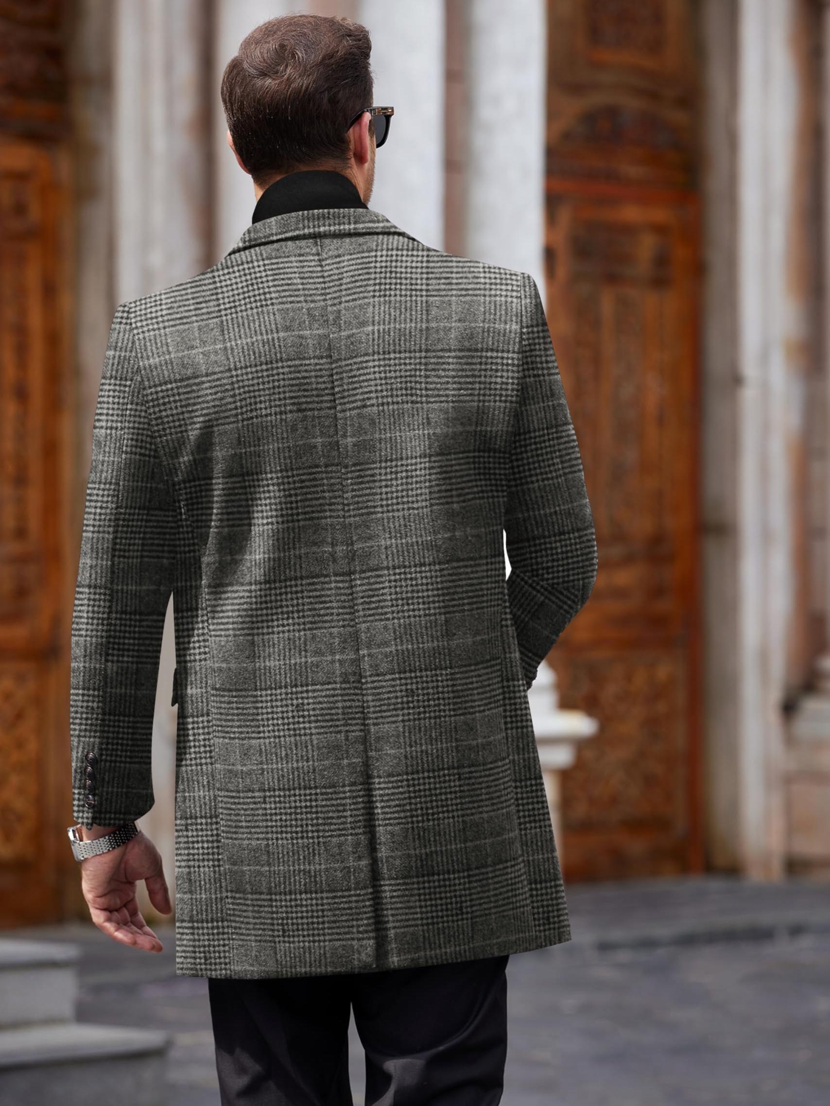 Pea Coat Big And Tall Long Coats Wool Peacoat Mens Tall Peacoat