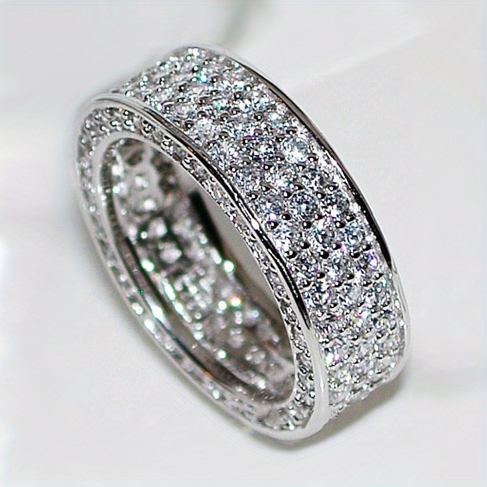 

Hot Sale European And American Korean Style Online Influencer Zircon Ring In Stock