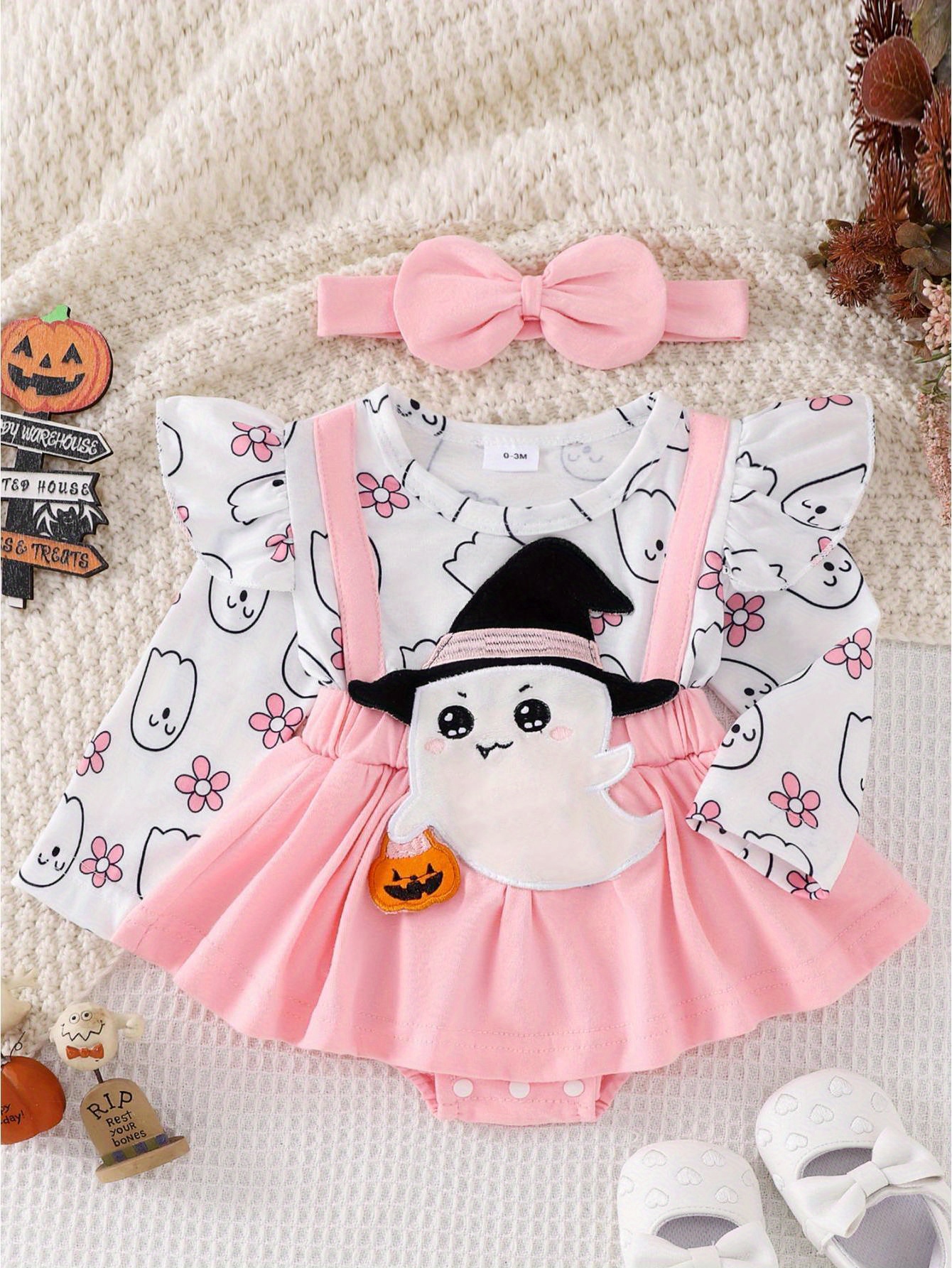 newborn christmas outfit baby girl santa embroidery romper - Temu Canada