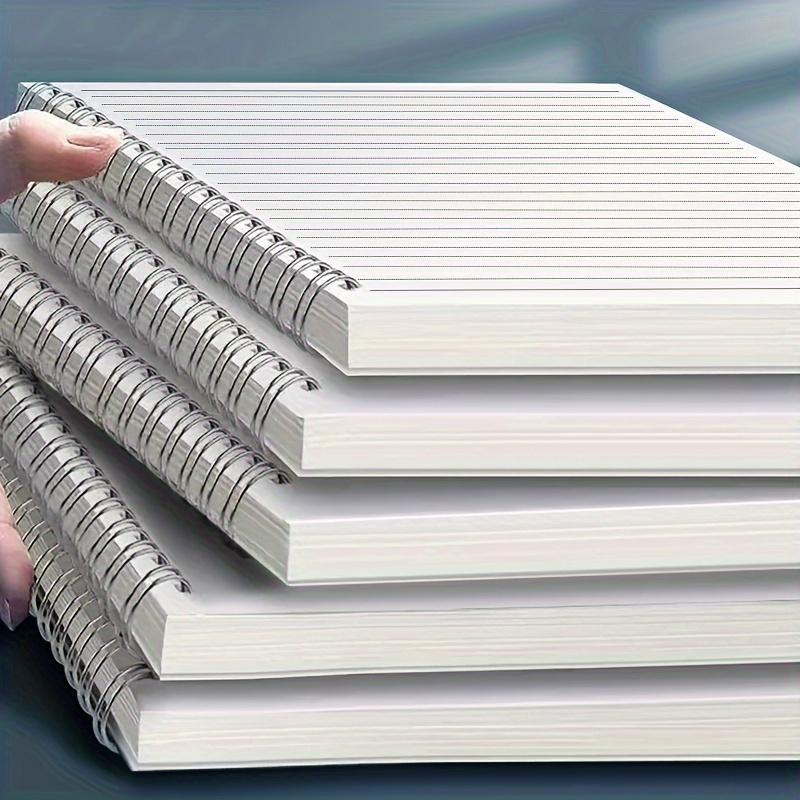 

Thick B5 Lined Notebook, A5 Horizontal Blank Notebook, A4 Spiral Bound Notebook - Office Supplies