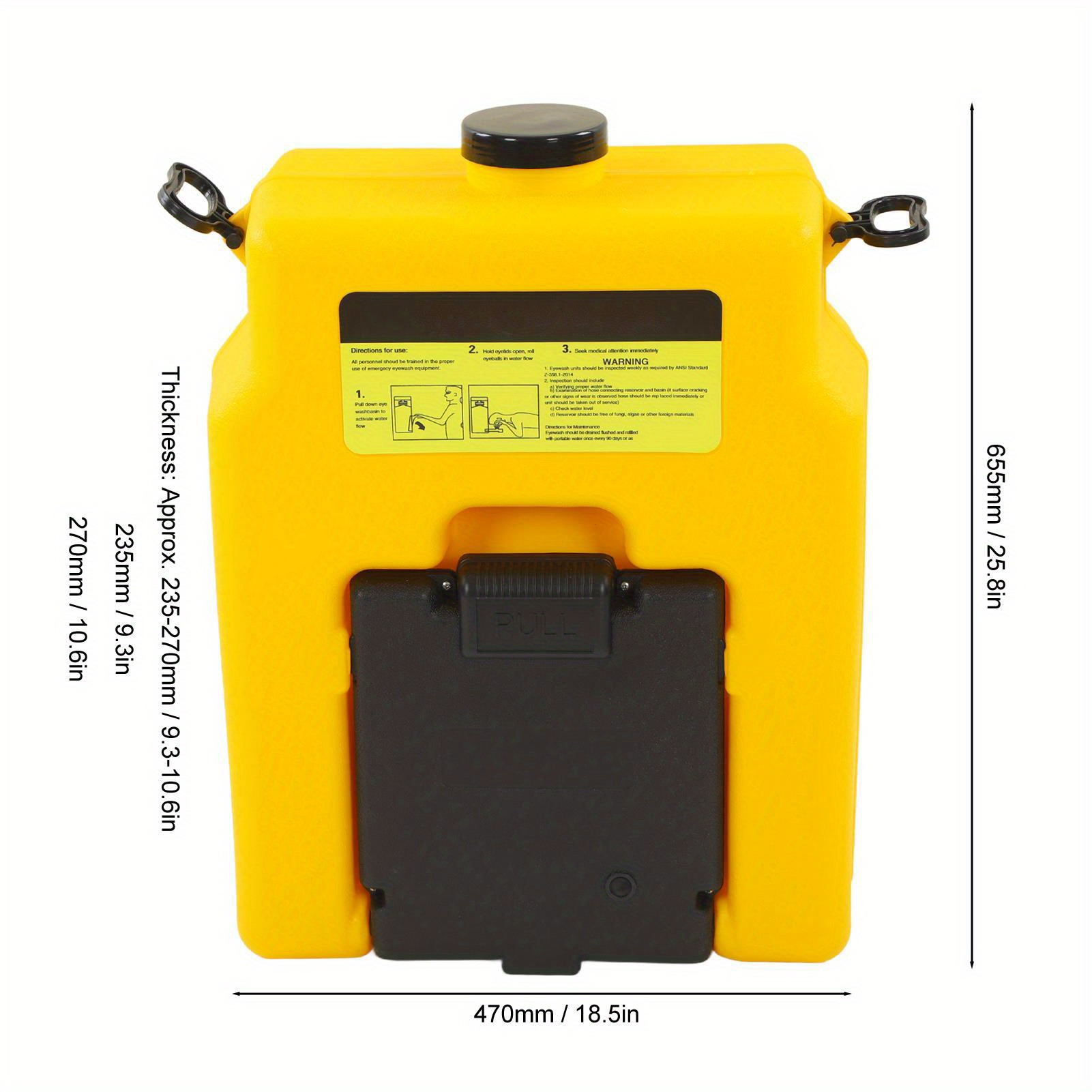 Polyethylene Wall Mounted Laboratory Station - Temu