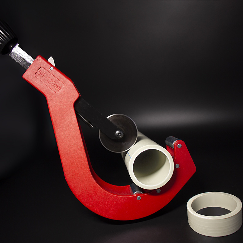 

Professional Pipe Cutter Tool For Pvc, Ppr, Pe Pipes - Aluminum Alloy Body With Steel Blade, Quick--120mm Tube Cutter