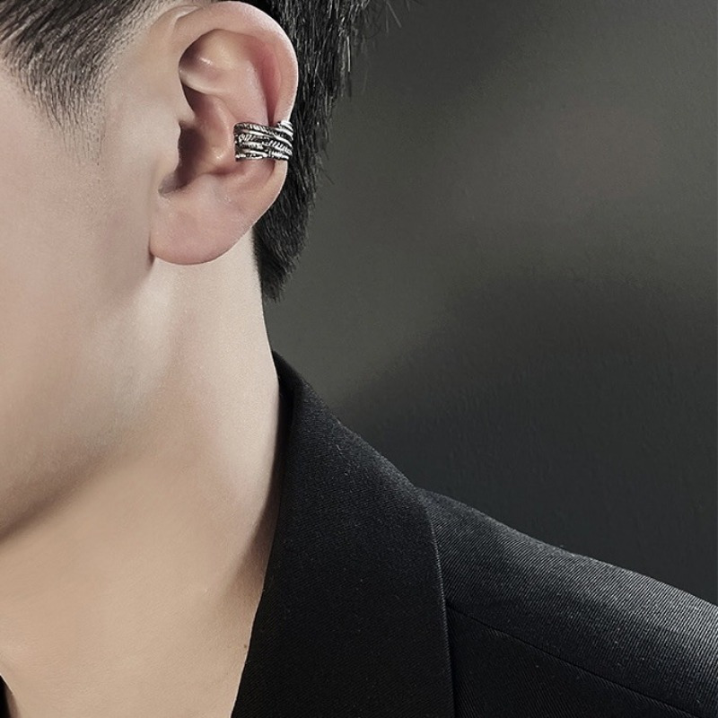 2pcs mens ear clips no ear holes high end Temu Mauritius