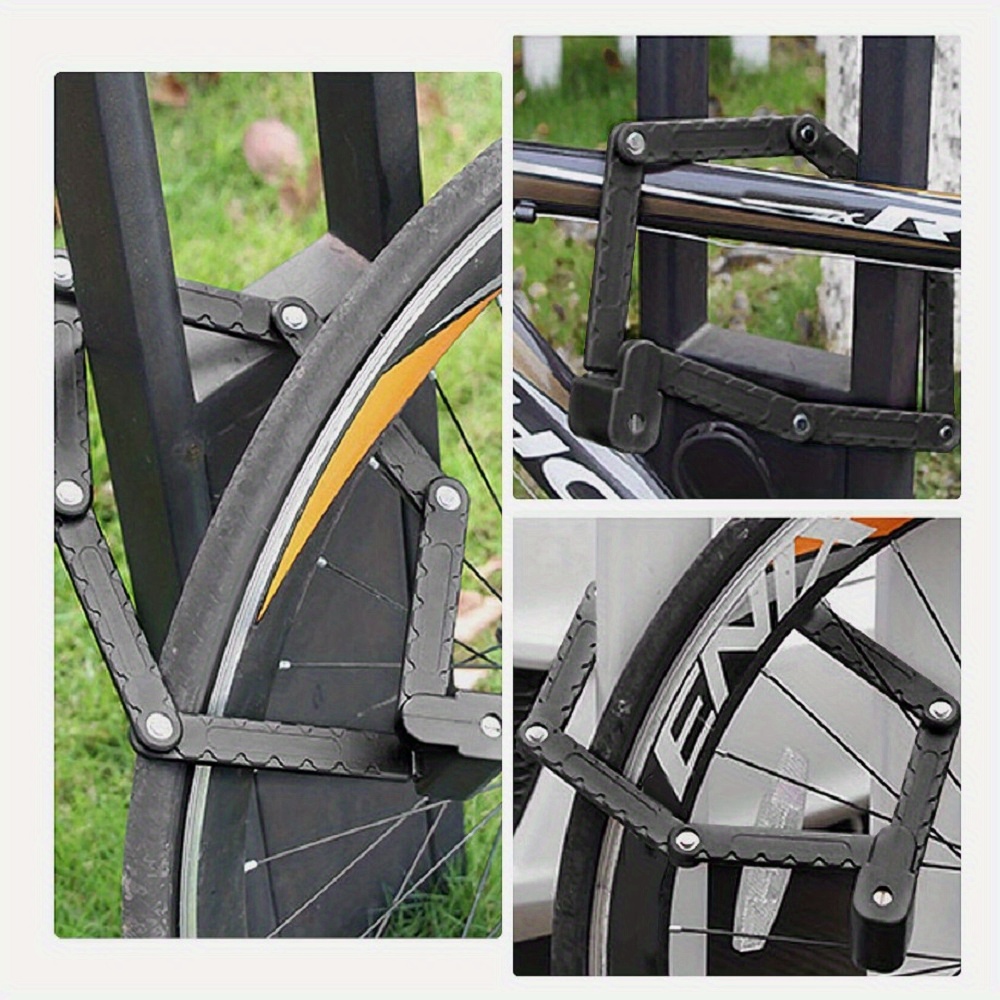 E-shop Fahrradschloss mit Halterung 85 cm lang, schwarz
