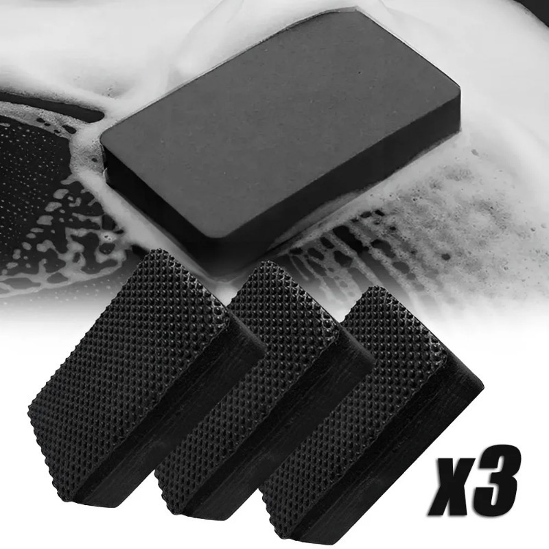 

3 Pcs Large Oxidized Clay Car Wash Mud - Effective Contour Cleaning, Paint Correction, And Wax Prep Tool - Auto Detail Care For Smooth Finish, 9*6*2.5cm