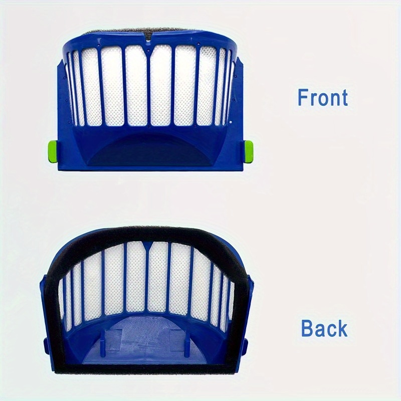 Rumba Aspirapolvere Robot Filtri HEPA Per IRobot Roomba 600 Serie - Ricambi Per Aspirapolvere Robot, Kit Con 6 Filtri E Pulitivo Filtri Hepa Roomba - Foto 3