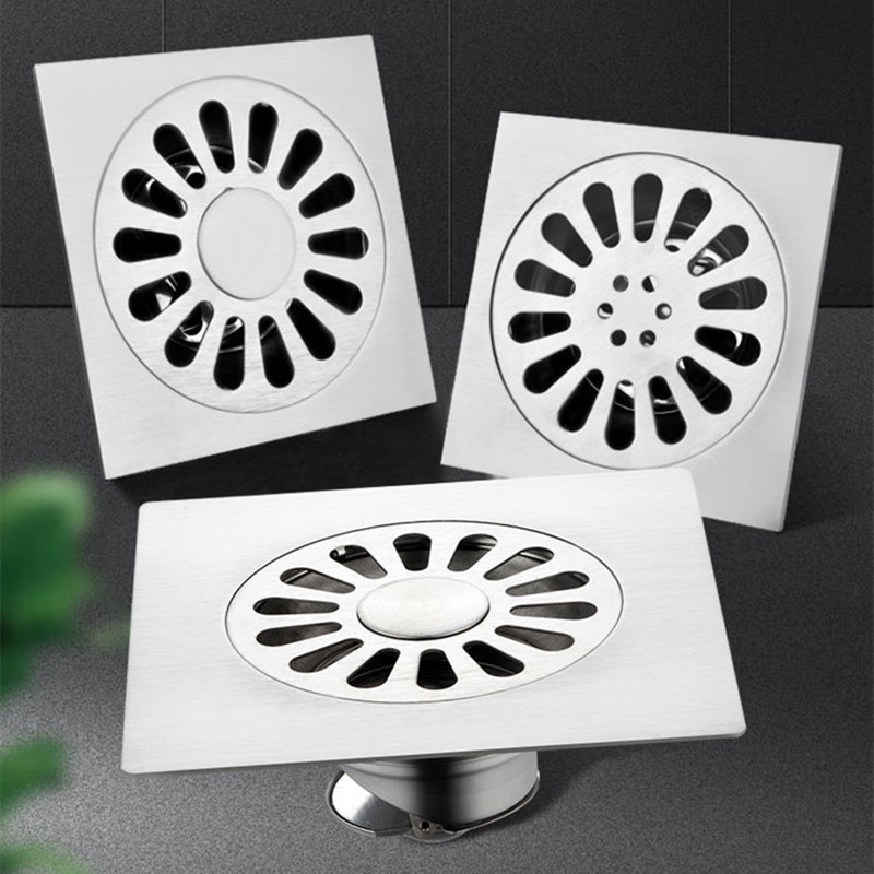 

Stainless Floor Drain With - Multifunctional Shower Hair , Essential Bathroom Accessory