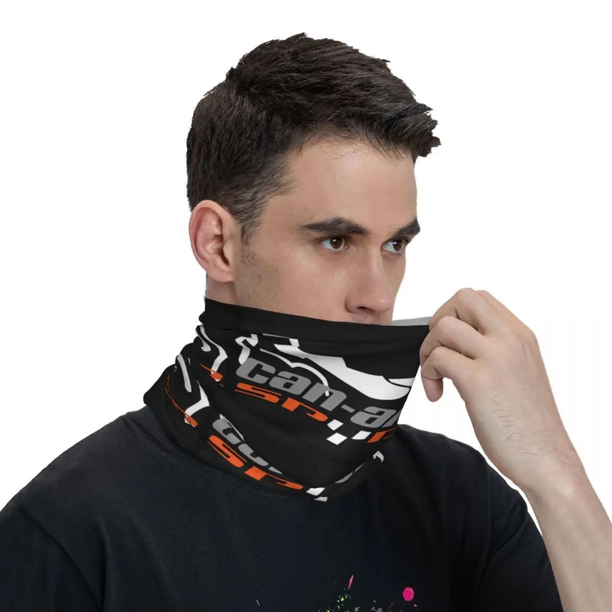 écharpe Tube Foulard Multifonction Moto, 4 Pièces Bandanas Sans Couture Echarpe Tube