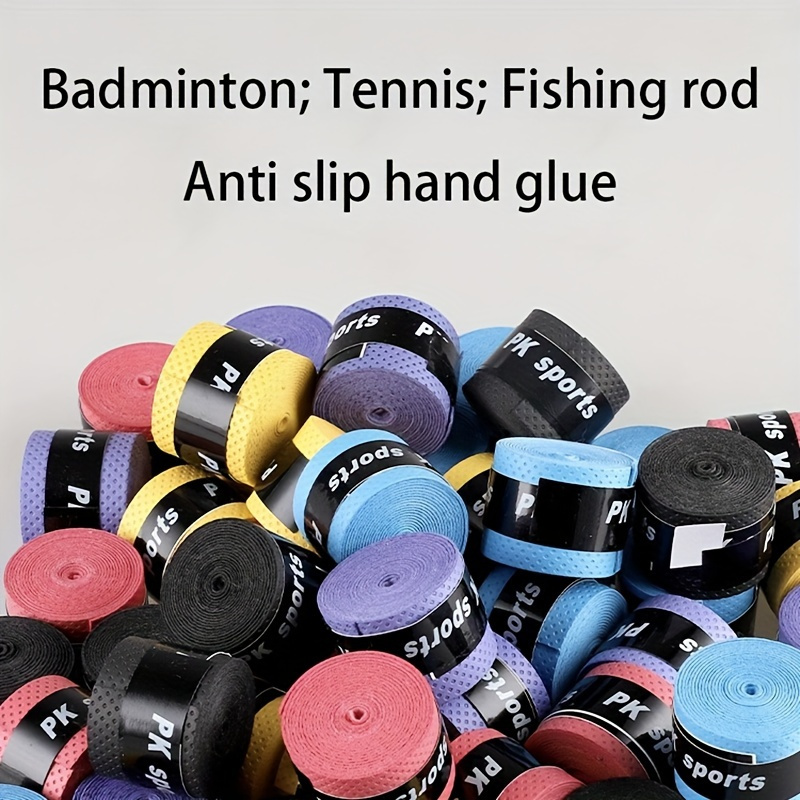 

Ruban de Poignée Antidérapant pour de Badminton, Overgrip Portable pour Canne à Pêche et de Tennis