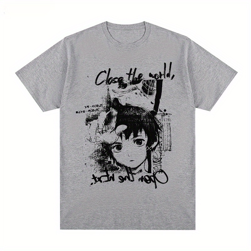 

Serial Experiments Lain Aesthetic Manga Anime Iwakura T-shirt Cotton Men T Shirt New Tee Tshirt Womens Tops