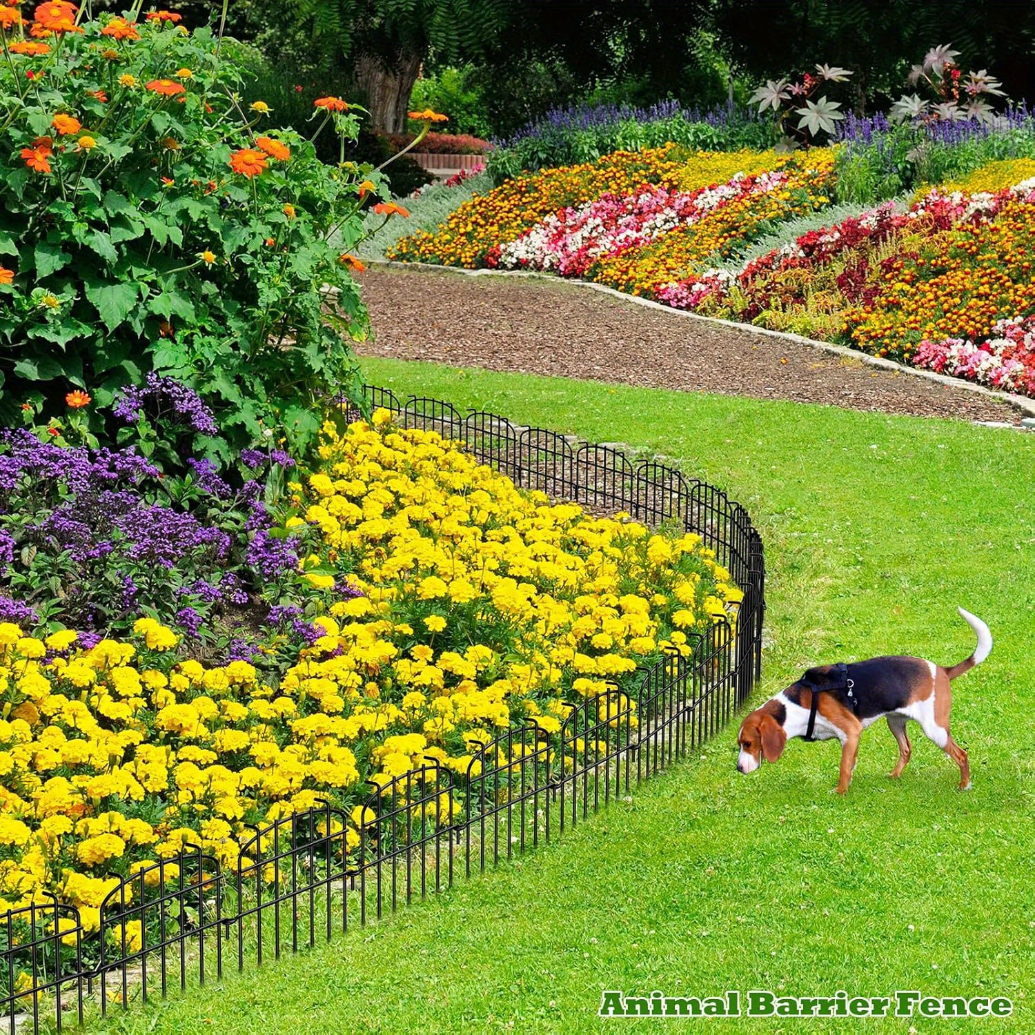 Animal Barrier Anti Dig Dog Fence No-Dig Fence For Dogs Dig Proof