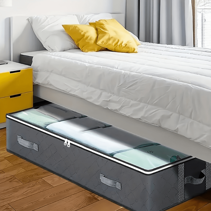

Large Storage Bag For Clothes & - Bed Organizer, Dustproof & Moisture- ,
