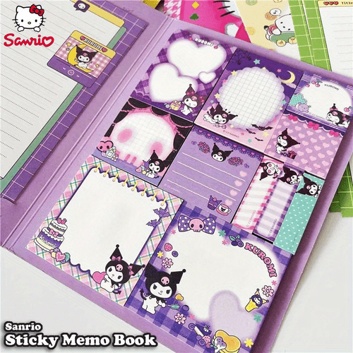 book 2 letter 11 sticky note designs each total 3 a5 size in 6 character covers notes and gifts