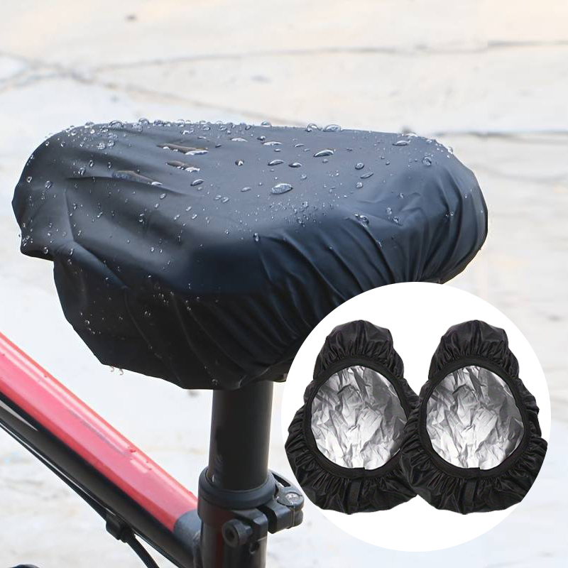 

2pcs Bike Seat Covers - Waterproof & Dustproof, Your Seat Dry, Perfect Gift For Cyclists