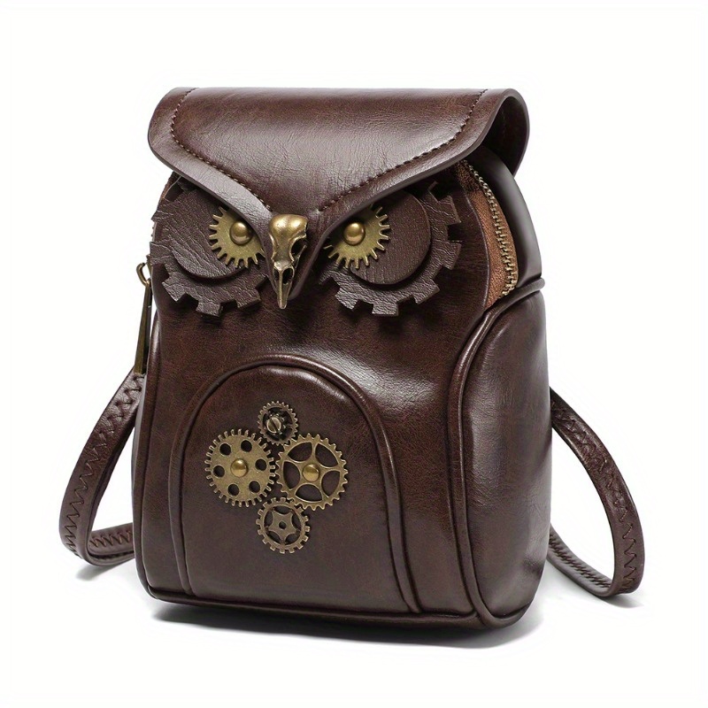 

Owl-shaped Bag For - , , Zip -