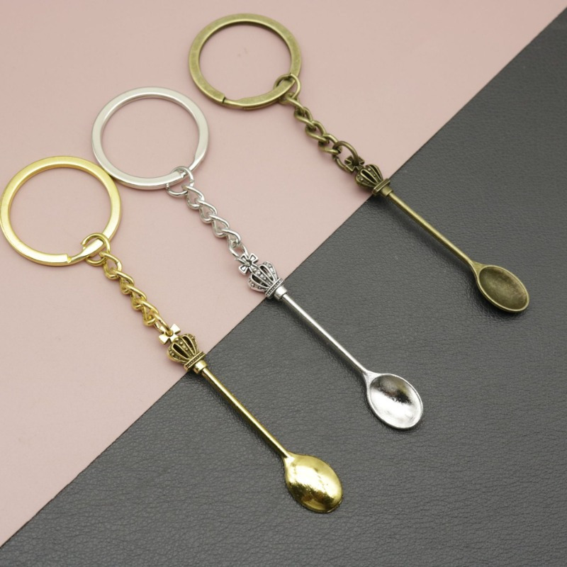 

Zinc Alloy Spoon Keychain - For Men