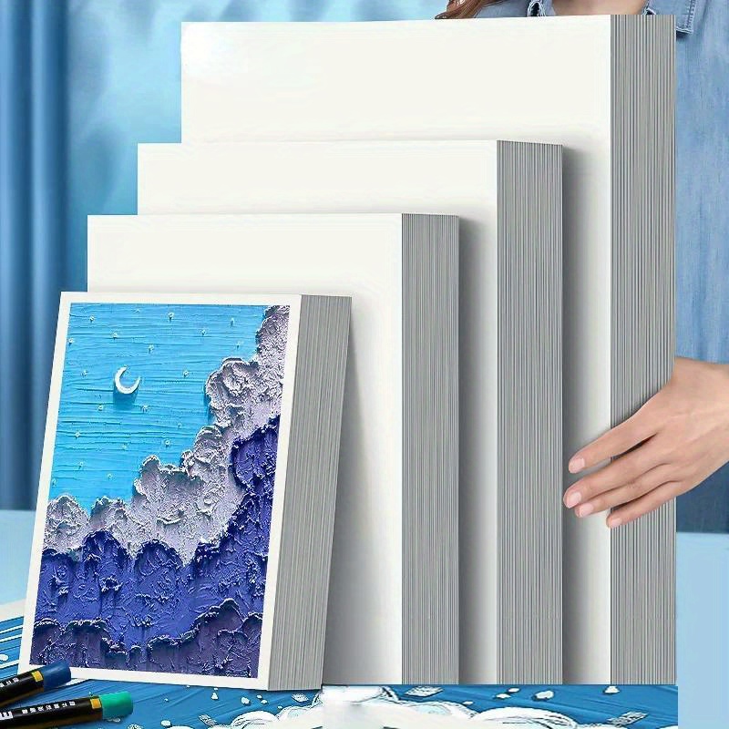 

30 Feuilles de Papier Spécial Pastel à l'Huile Couleur Lourd A4/200g Épaissi - Parfait pour le Dessin et l'Art au Crayon Doux