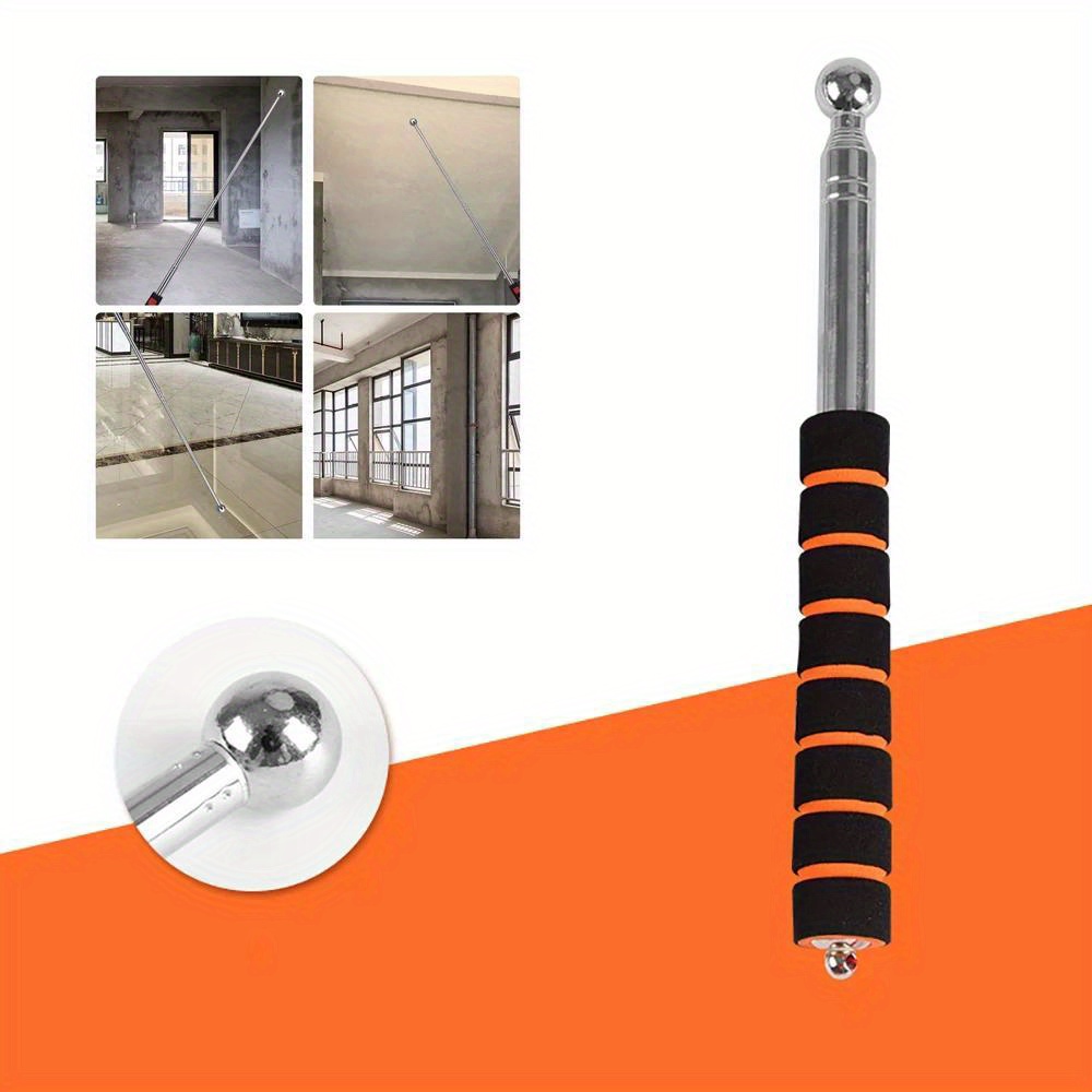 Home Inspection Hammer Stainless Steel Shockproof Empty Drum Hammer