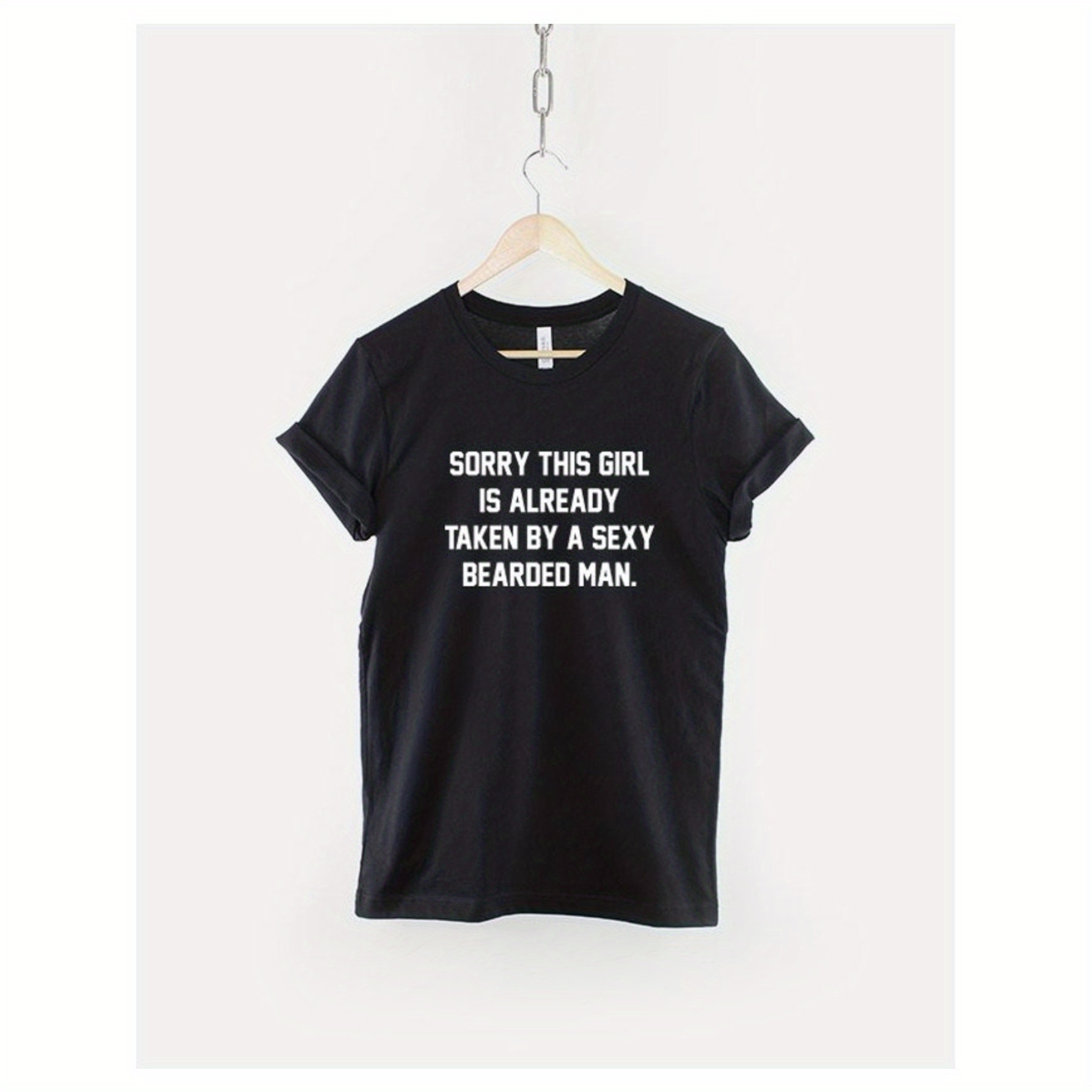 

Shirt This Girl Is Taken Away Beard Husband Boyfriend T-shirt