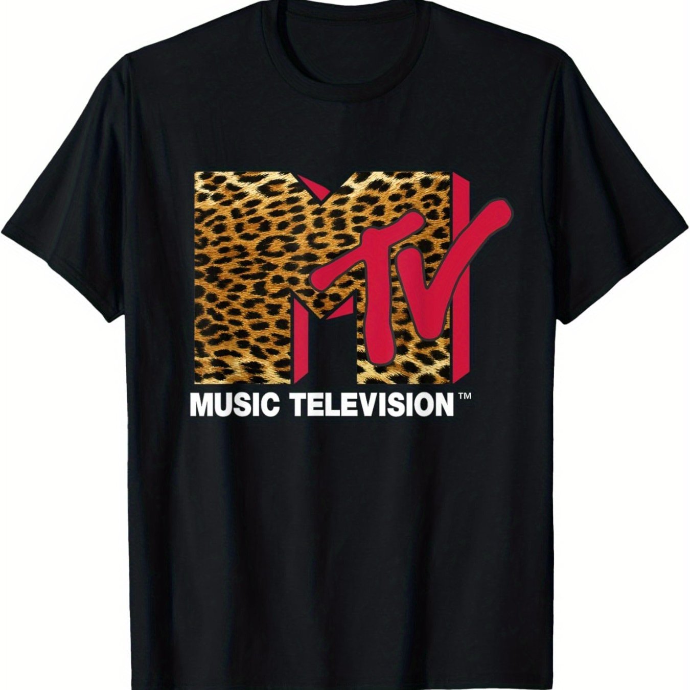 

Mtv Leopard Logo T-shirt