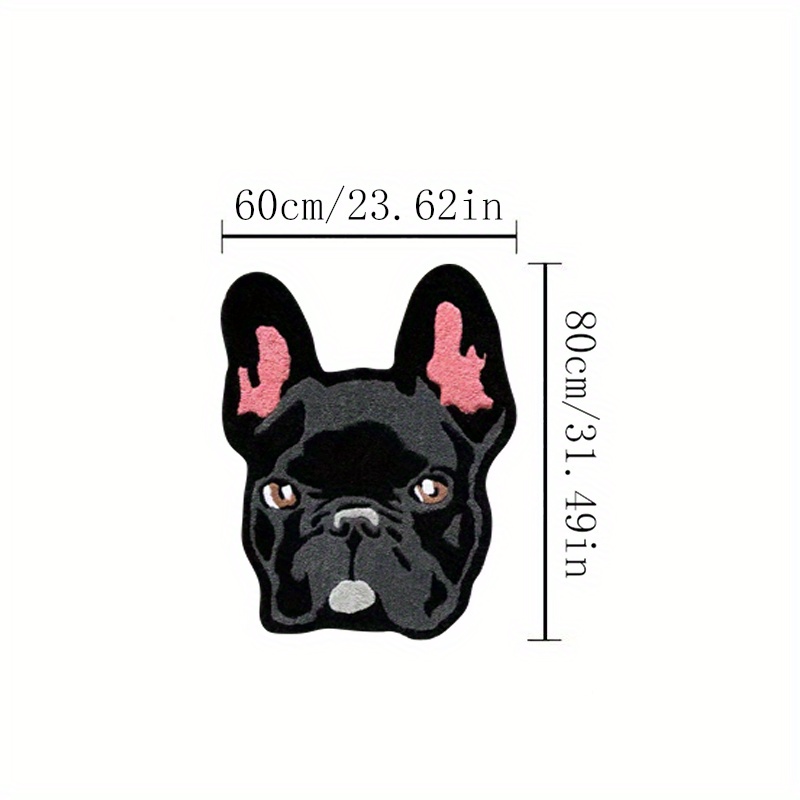 Faux Cashmere 1000g/m² 10mm Irregular Plush Carpet Pug Dog Mat Washable Decorative Carpet Home Anti-slip Mat Creative Carpet