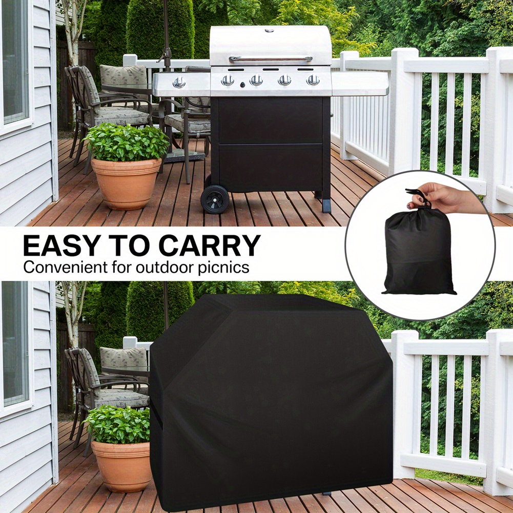 

1pc Premium Grill Cover For Outdoor Grill, Bbq Grill Cover, Rip-proof, Waterproof, Large Grill Covers For Outside, Barbecue Cover & Gas Grill Covers, Multi-size&shape For Choose