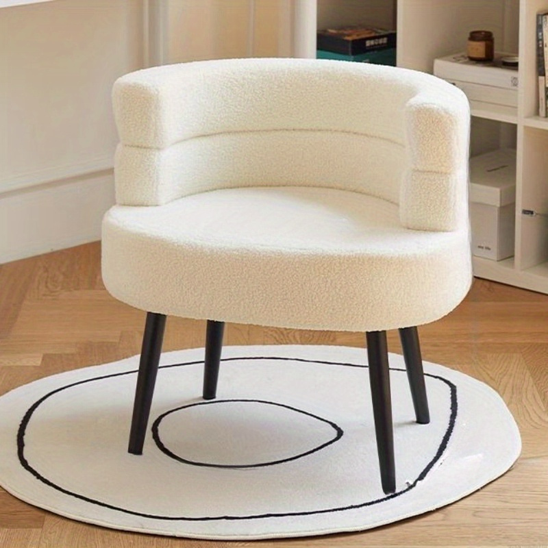 Modern Boucle Accent Chair