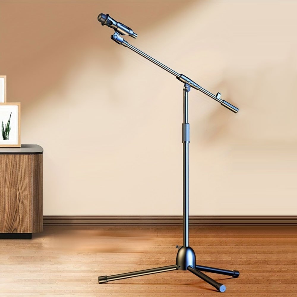 

Tripod Microphone Stand Boom Mic Stand For Singing, Karaoke, Stage And Outdoor Activities