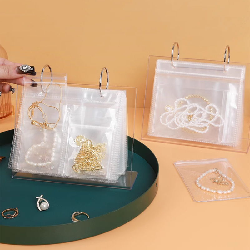 

Elegant & Versatile Jewelry Organizer: Dustproof, Transparent Display With 68 Adjustable Grids