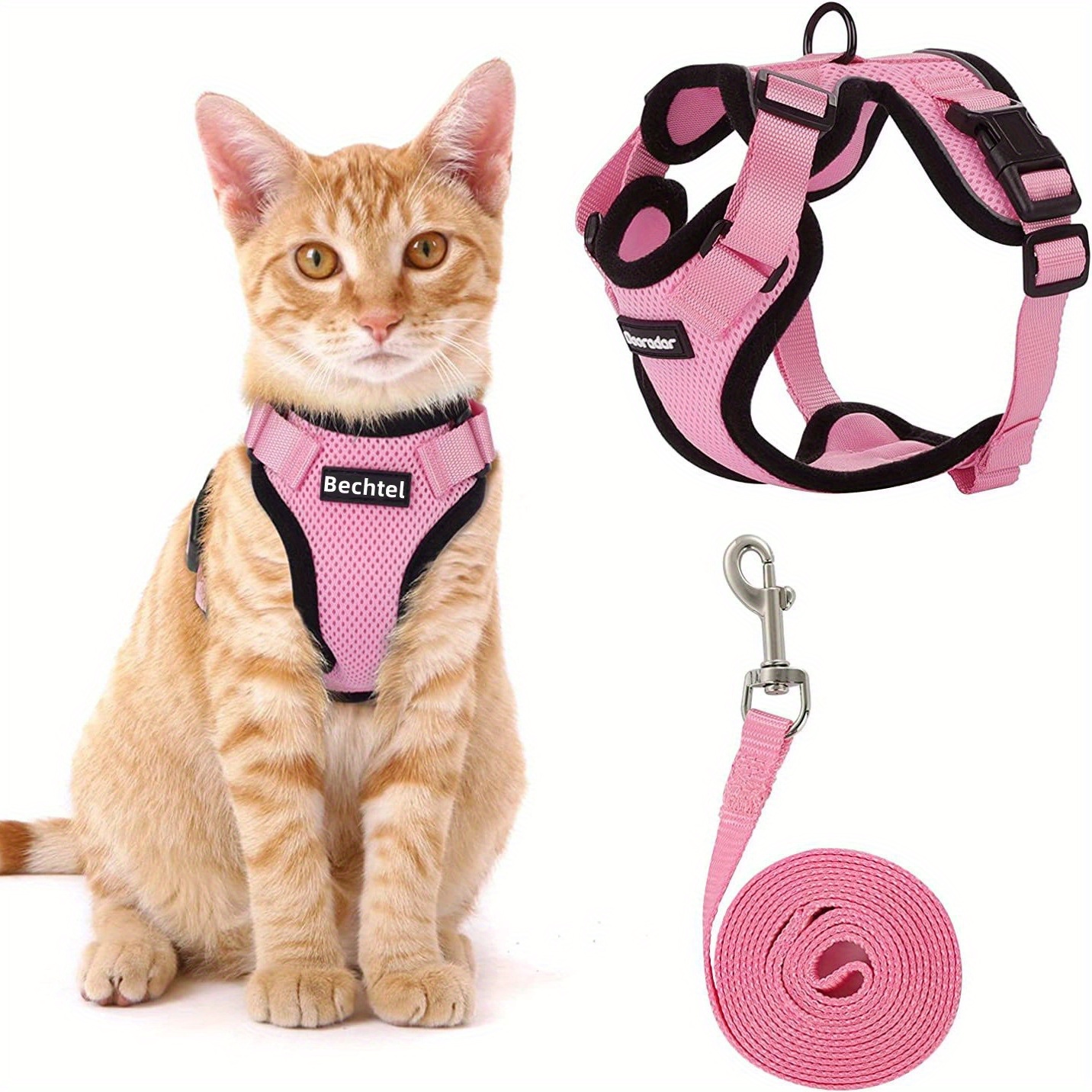 

Cat Traction Rope Anti Slip Adjustable Traction Rope Slip Cat Rope Vest Style Pet Chest Harness Summer Ultra-thin